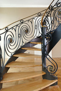 Atelier Benoît Hérouard - escalier balancé - Spiral Staircase