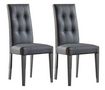 Chair-WHITE LABEL-Lot de 2 chaises design italienne FOUR SEASONS en 