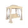 Swinging chair-WHITE LABEL-Balancelle couverte luxe crème