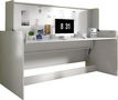 Children's desk-WHITE LABEL-Bureau amovible avec lit escamotable combiné 90x20