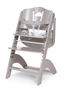 Baby high chair-WHITE LABEL-Chaise haute évolutive pour bébé coloris gris clai