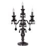 Table lamp-CHIARO-Chandelier 4 branches métal gothique