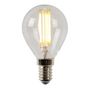 LED bulb-LUCIDE-Ampoule LED E14 4W/35W 2700K 320lm Filament dimmab