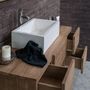 Bathroom furniture-BOIS DESSUS BOIS DESSOUS-Meuble de salle de bain en bois de teck 145