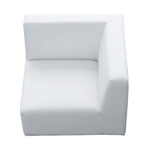 MAISONS DU MONDE - Corner armchair-MAISONS DU MONDE-Corner blanc Modulo