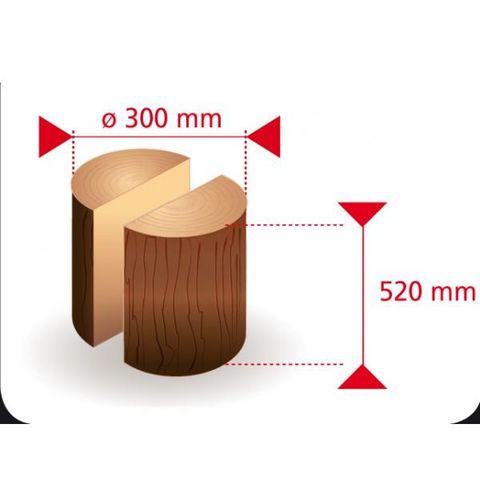FARTOOLS - Log slicer-FARTOOLS-Fendeur de buches horizontal électrique 9 tonnes F