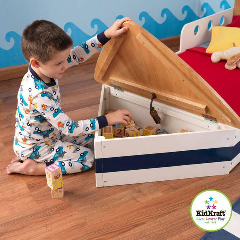 KidKraft - Children's bed-KidKraft-Lit pour enfant bateau 184x81x51cm