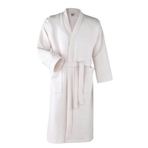 Tradition des Vosges - kimono-style bathrobe-Tradition des Vosges-Nid d'abeille