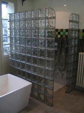 Rouviere Collection - Glass brick-Rouviere Collection-Métallisé