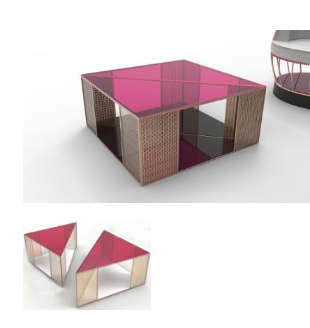DESINVOLTE DESIGN - Original form Coffee table-DESINVOLTE DESIGN-Nano