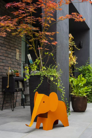 METAL Ô DESIGN - Garden ornament-METAL Ô DESIGN--Elephant