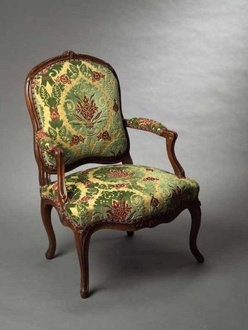 Bauermeister Antiquités - Expertise - Flat-back armchair-Bauermeister Antiquités - Expertise-Fauteuil à la Reine Louis XV