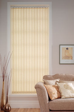 Dw Arundell & Company - Blind with vertical stripes-Dw Arundell & Company-Vertical blinds