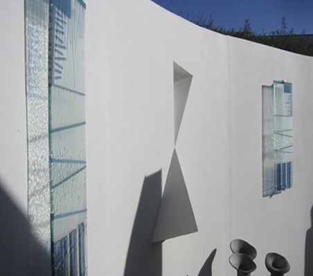 Jo Vincent Glass Design - Decorative glass panel-Jo Vincent Glass Design-Wall panels