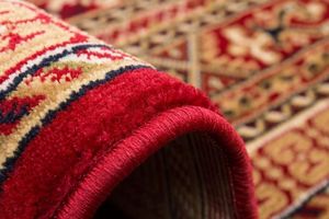 NAZAR - tapis hayat 80x300 red - Traditioneller Teppich