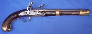 Cedric Rolly Armes Anciennes - pistolet de cavalerie modele 1763 long - Pistole Und Revolver