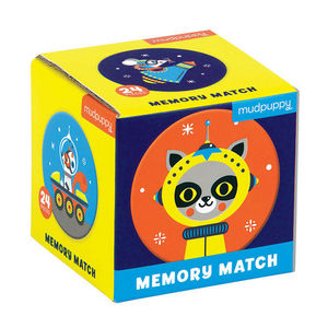 BERTOY - mini memory game outer space - Lernspiel