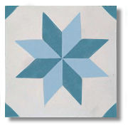 Encaustic tiles -  - Zementfliese