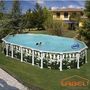 Pool mit Stahlohrkasten-GRE-Piscine GRE ASTERALES 915 x 470 x 132 cm