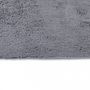 Moderner Teppich-WHITE LABEL-Tapis salon gris poil long taille S