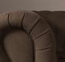 Chesterfield Sofa-WHITE LABEL-Canapé fixe 2 places CHESTER taupe vintage
