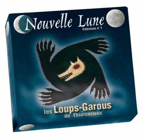 Asmodee - Gesellschaftsspiel-Asmodee-Nouvelle lune : extention pour les loups garous