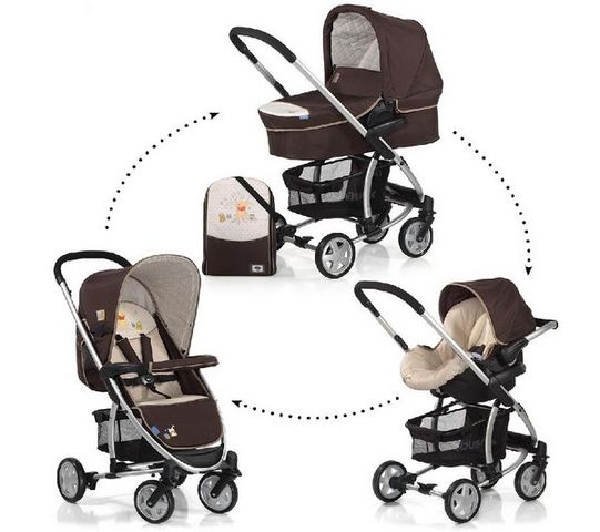 HAUCK - Buggy-HAUCK-Pack poussette trio malibu All in One - Winnie the
