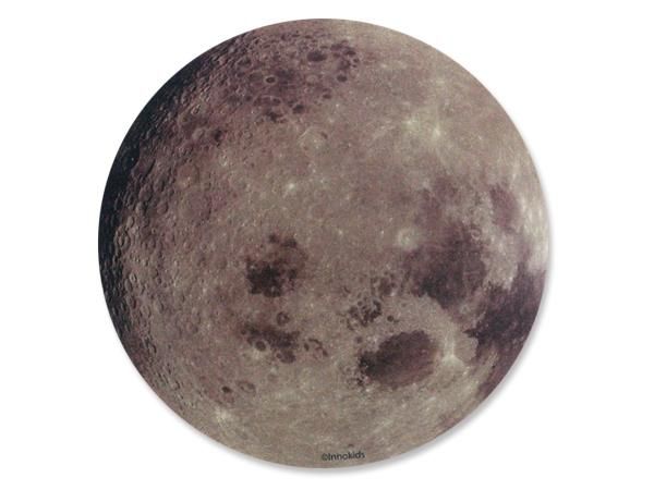 WHITE LABEL - Mauspad-WHITE LABEL-Tapis informatique lune complète tapis de souris r