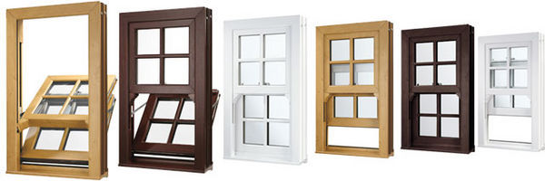 Eurocell Profiles - 1-Flügel-Fenster-Eurocell Profiles-UPVC vertical sliding sash windows