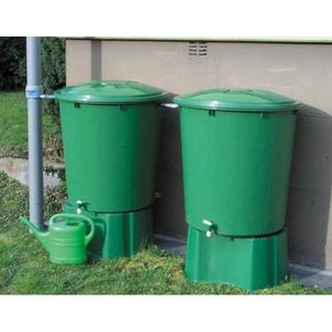 GARANTIA - kit recuperation eau de pluie ensemble de 2 cuves - Recuperador De Agua