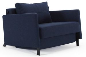 WHITE LABEL - innovation living fauteuil design avec accoudoirs  - Sillón Cama