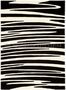 Alfombra contemporánea-Arte Espina-Tapis Design Optical Art Zebra