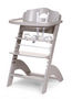 Silla alta para niño-WHITE LABEL-Chaise haute évolutive pour bébé coloris gris clai
