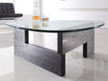 Mesa de centro forma original-WHITE LABEL-Table basse VIVA - Transparent