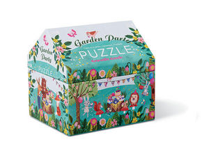 BERTOY - 24 pc mini double fun garden party - Puzzle Per Bambini