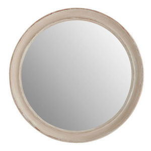 MAISONS DU MONDE - miroir elianne rond beige - Specchio