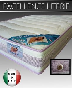 WHITE LABEL - matelas excellence literie longueur couchage 190 c - Materasso In Gommapiuma