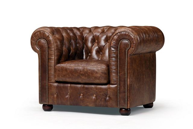 ROSE & MOORE - Poltrona Chesterfield-ROSE & MOORE
