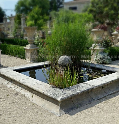 Atelier Bidal - Vasca da giardino-Atelier Bidal-Bassin carré